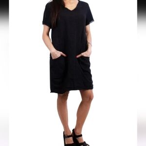 Gigi Moda Perla Linen dress coastal lagenlook